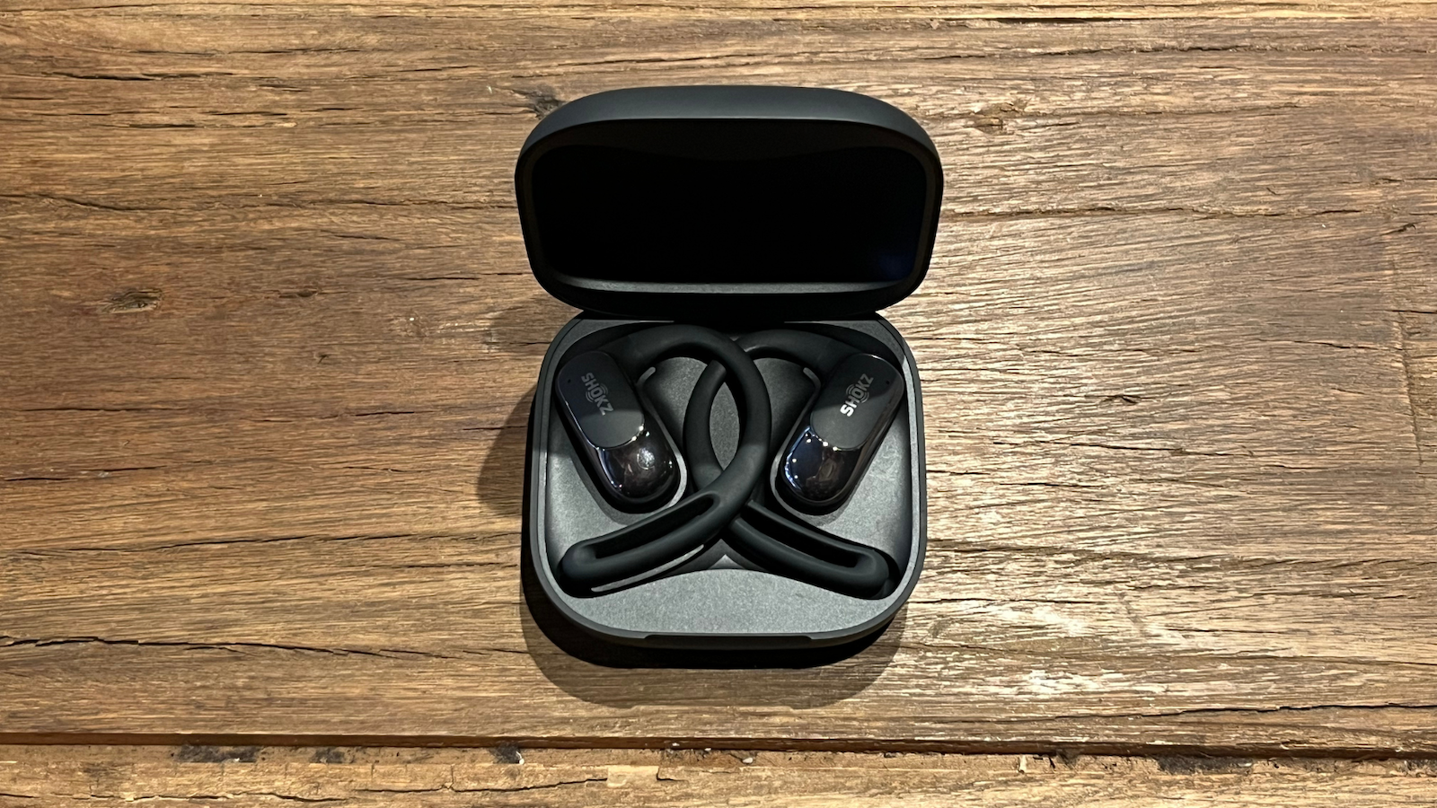 SHOKZ OPENFIT2 骨伝導イヤホン ブラック OpenFit 2 オープンイヤーイヤホン - Shokz (ショックス) 日本
